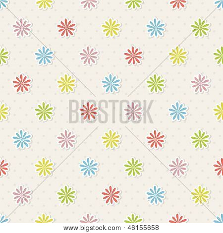 Floral seamless pattern