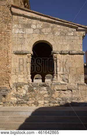 San Esteban De Gormaz (spain), September 5, 2022. Church Of San Miguel. It Is A Town In The Province