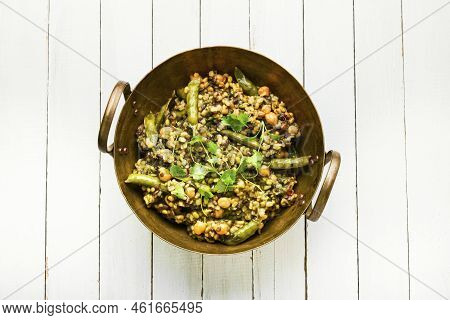 Kitchari, A Spicy Vegetarian Dish