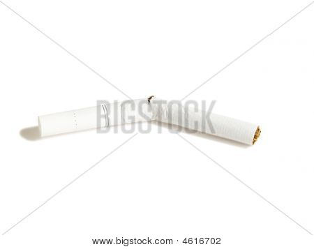 Cigarro quebrado