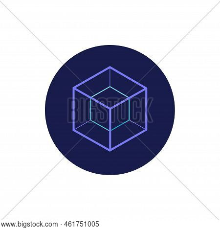 Fida Coin Icon Isolated On White Background.