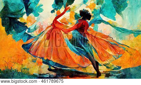 Viennese Ball Poster, Abstract Illustration - Concept