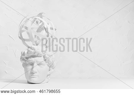 Idea And Brainstorming Abstract Concept With Image Of Creativity Process As Sphere Of Spinning Thoug