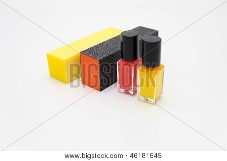 Nail Polish And Buffers