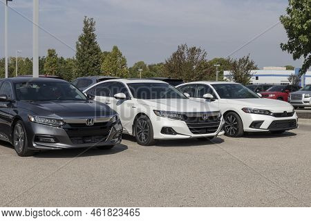Fishers - Circa September 2022: Used Honda Accord Display. With Supply Issues, Honda Is Buying And S