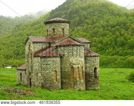 Central Zelenchuksky Church. Lower-arkhyz Settlement, Valley Of The Bolshaya Zelenchuk River, Karach