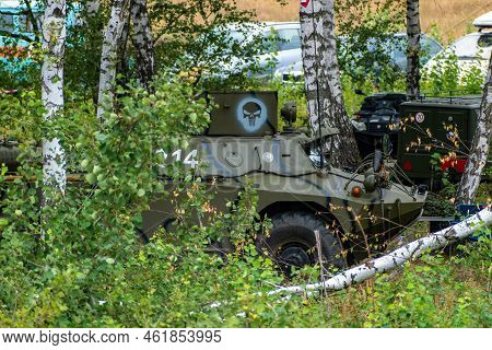 Hodonin - Panov, Czech Republic - July 20, 2022 Military Day Hodonin - Panov. Historical And Contemp