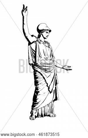 Classical Greek Man Sculpture