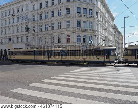 Tram In Vienna