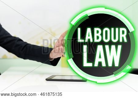 Writing Displaying Text Birth Life Date. Business Concept Rules Implemented By The State Between Emp