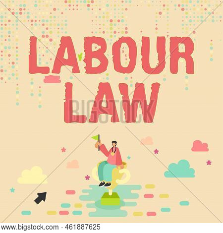 Text Caption Presenting Birth Life Date. Business Idea Rules Implemented By The State Between Employ