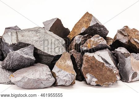Hematite Ore, The Main Source Of Iron For Steelmaking, Raw Material For The Metallurgy And Syrurgica