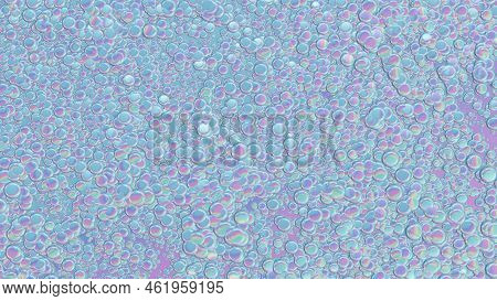 Light Pearlescent Texture Of Little Shiny Pills, 16x9 Landscape Orientation Background, 3d Rendering