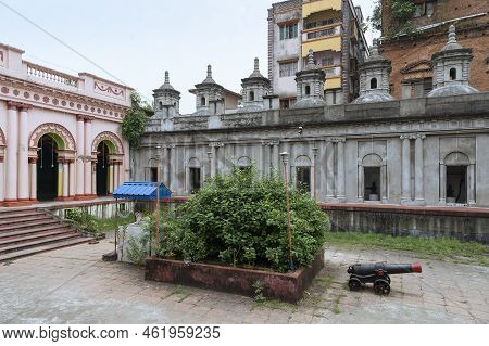 Howrah, West Bengal, India - 26th October 2020 : View Of Shib Mandir, Temple For Worshipping Lord Sh