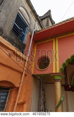 Howrah, West Bengal, India - 26th October 2020 : Part Of Andul Rajbarhi , A Palace Or Rajbari Near K