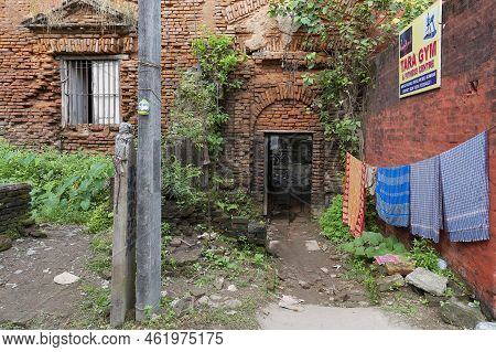 Howrah, West Bengal, India - 26th October 2020 : Part Of Andul Rajbarhi , A Palace Or Rajbari Near K