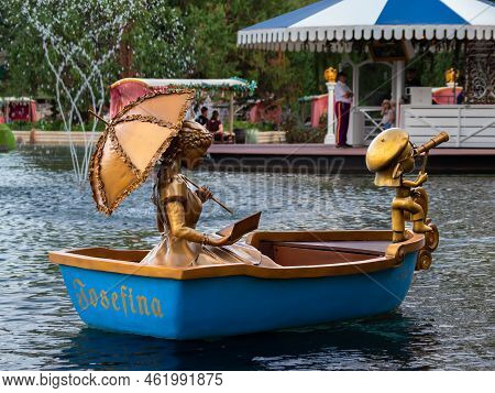 Rust, Germany - September 1, 2022: Europa-park Is The Largest Theme Park In Germany, And The Second 