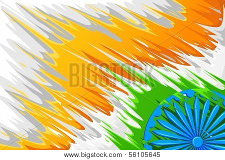 Abstract Indian Background