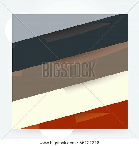 Modern style step banner - Vector illustration - for workflow layout, diagram, number options, step