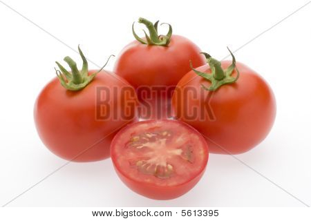 Grupo de tomates