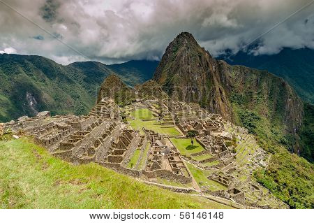 View At Machu Picchu