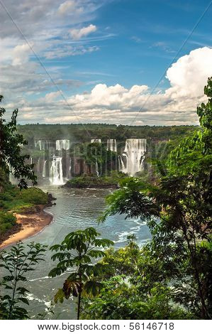 Iguazu Waterfalls In Argentina