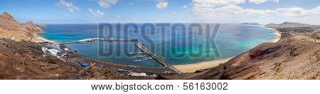 Porto Santo Harbour Overview