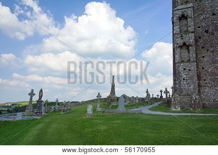 Cemetery at the Rock of Cashel