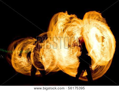 Fiery Motion Gasoline Dance 