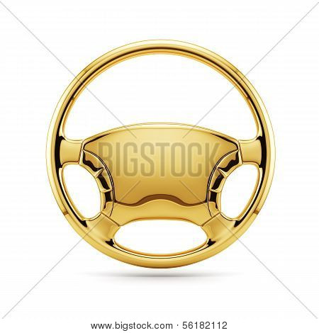 Golden Steering Wheel