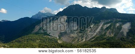The landslide of Monte Toc