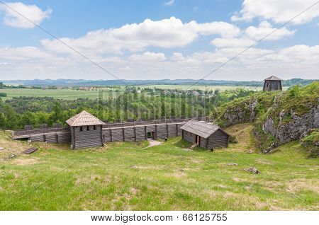 Old Settlement On Birow Mountain