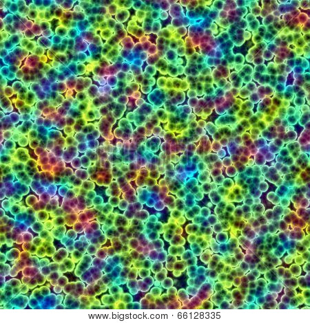 Bacteria cells close up medical background