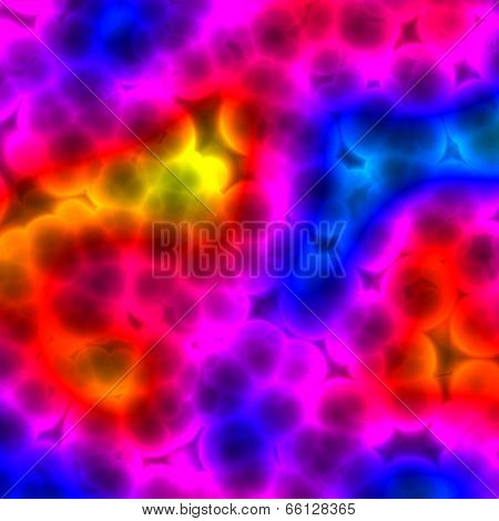 Bacteria cells close up medical background