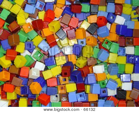 Cubi colorati dei bambini