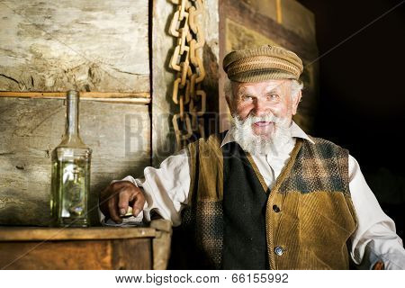 Senior man