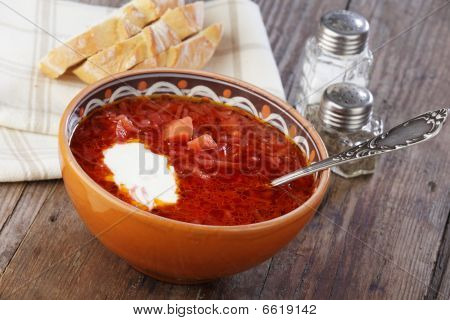 사탕 무 우 수프