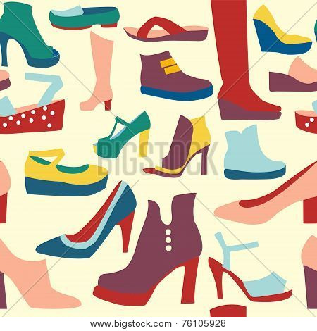 Women Shoes Pattern