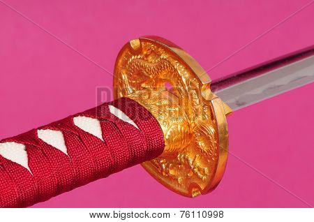 Samurai Sword Isolated