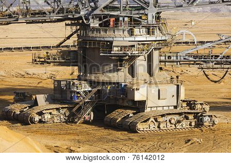 Bucket Wheel Excavator Caterpillars
