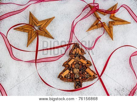 pretty decoration for christmas. photo icon for a merry and peaceful christmas.