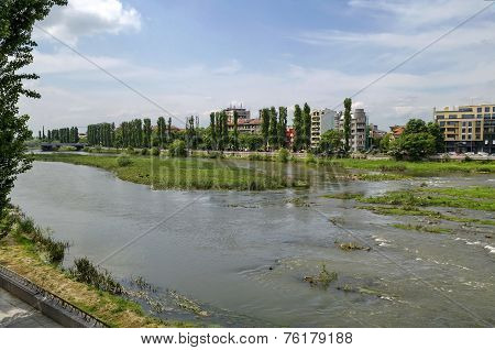 River Maritsa in Plovdiv town