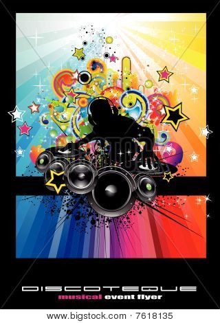 Fondo de la discoteca Flyer