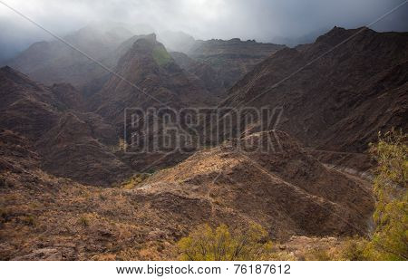 Gran Canaria, Barranco De Aldea