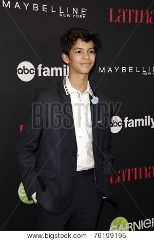 LOS ANGELES - NOV 13:  Xolo Mariduena at the Latina Magazine's '30 Under 30' Party at the Mondrian Hotel on November 13, 2014 in West Hollywood, CA