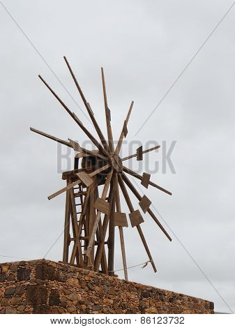 The wooden mill of Valles de Ortega