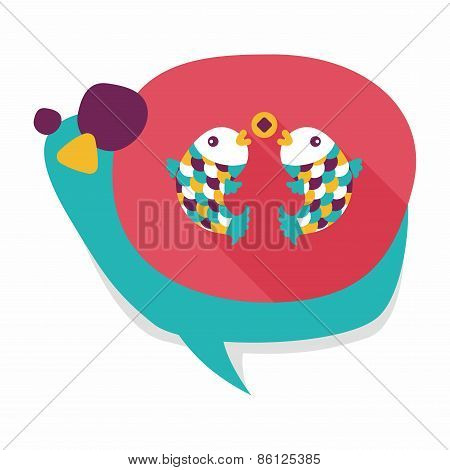 Chinese New Year Flat Icon With Long Shadow,eps10, Chinese Decoration Means 