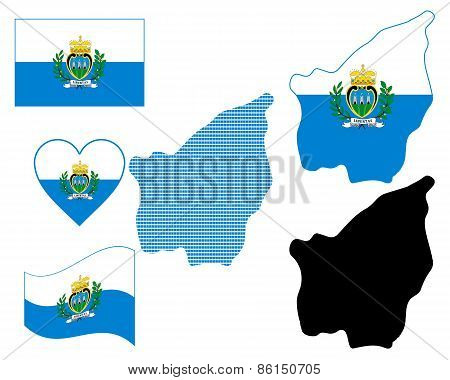 Map Of San Marino