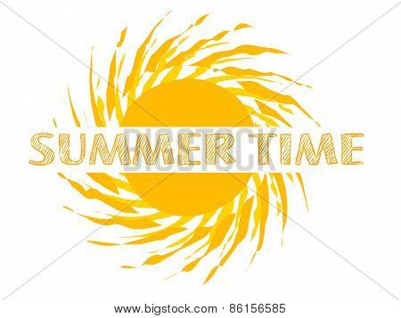 Summer time text