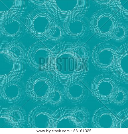circles wave abstraction